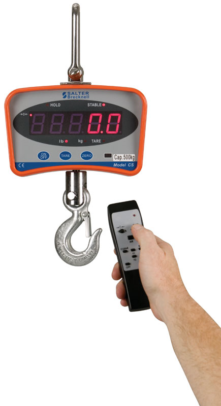 Crane Scale 500 lb CAS NTEP NC-1 Hanging Industrial Scale Wireless Remote